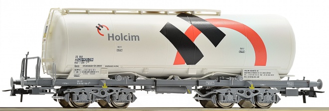 4-axle Silo car Holcim<br /><a href='images/pictures/Roco/224737.jpg' target='_blank'>Full size image</a>